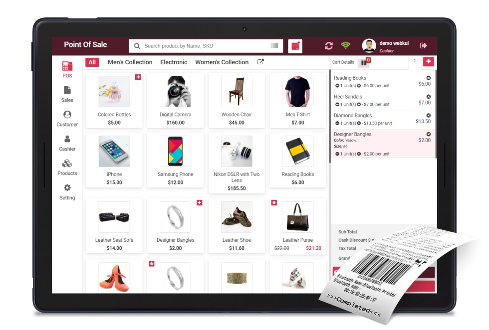 VFM tech - Sales Management POS